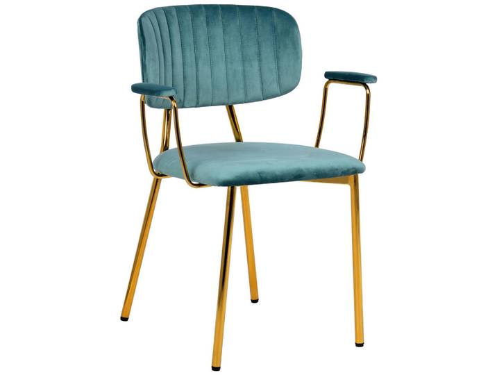 Kayoom Armlehnstuhl-Set, Mintgrün, Stativgestell, 63x80x51 cm, Esszimmer, Stühle, Esszimmerstühle, Esszimmerstühle-Set
