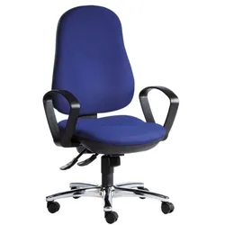 OTTO Office Bürostuhl »Otto Office« mit Armlehnen blau