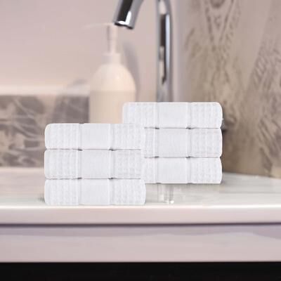 Superior Napa Zero Twist Cotton Soft Waffle Hand Towel