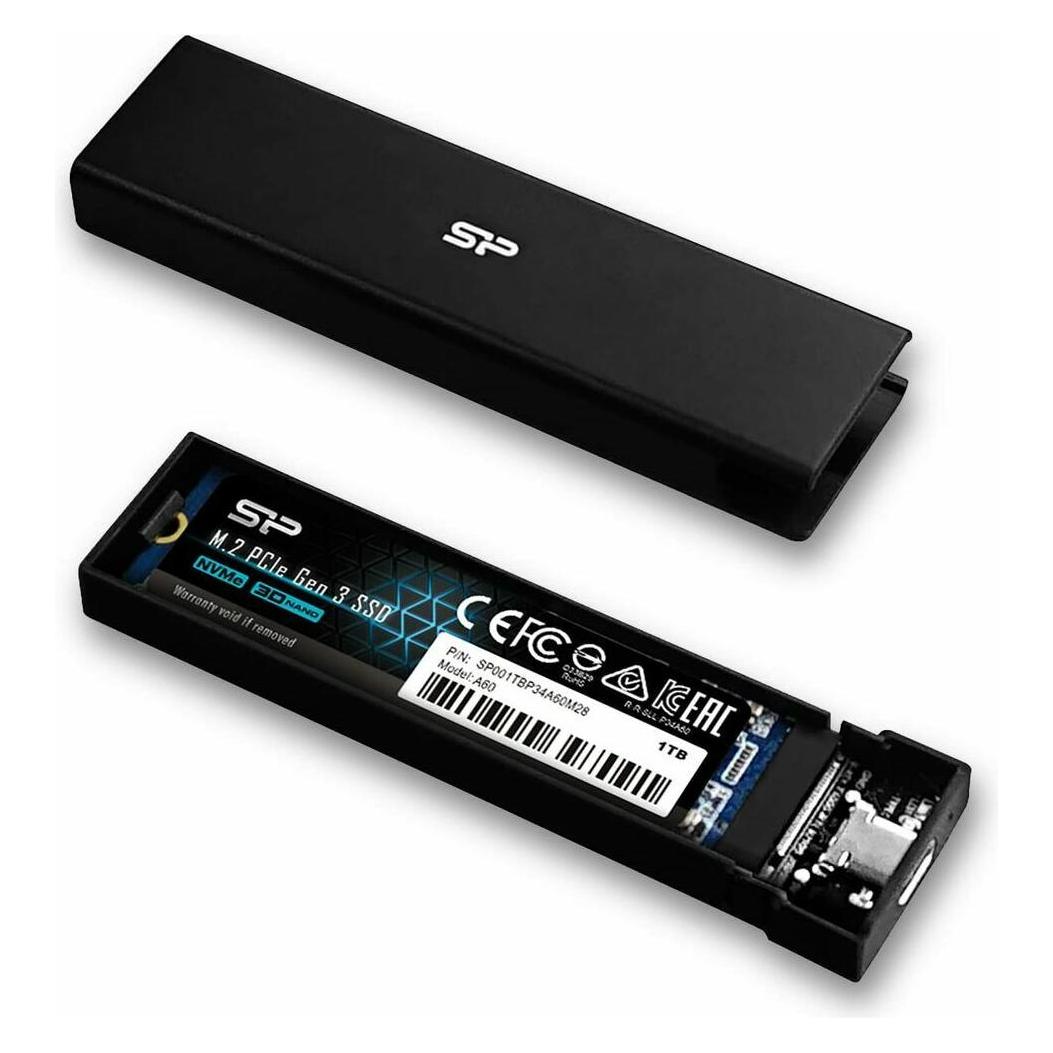 Silicon Power PD60 Speichergehäuse (M.2) (SP000HSPSDPD60CK)
