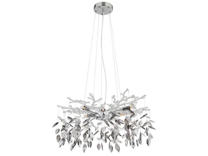 Globo Kronleuchter, Metall, Glas, 61x120x61 cm, Lampen & Leuchten, Innenbeleuchtung, Kronleuchter