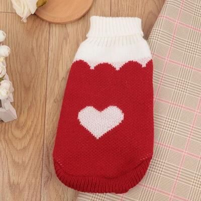 Inspire Essentials Cozy Winter Cat Sweater Vest Warm Knit Clothing For Cats 11 xxl