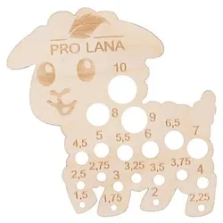 Pro Lana Nadelmaß "Schaf" für Stricknadeln
