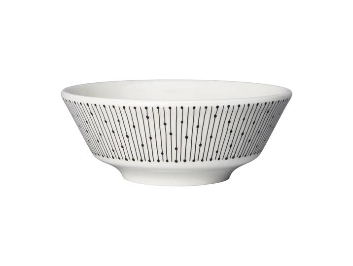 Arabia Bol Mainio Sarastus Ø13 cm Noir-blanc