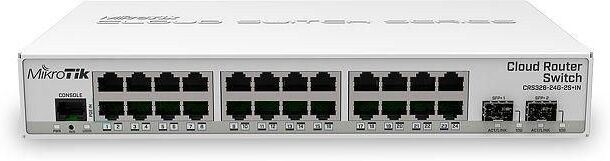 MikroTik CRS326-24G-2S+IN Cloud Router Switch 24-Port Gigabit with 2x SFP+