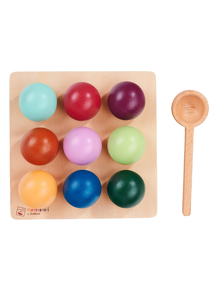 Eichhorn Montessori-Sortierkugeln - ab 2 Jahren - onesize