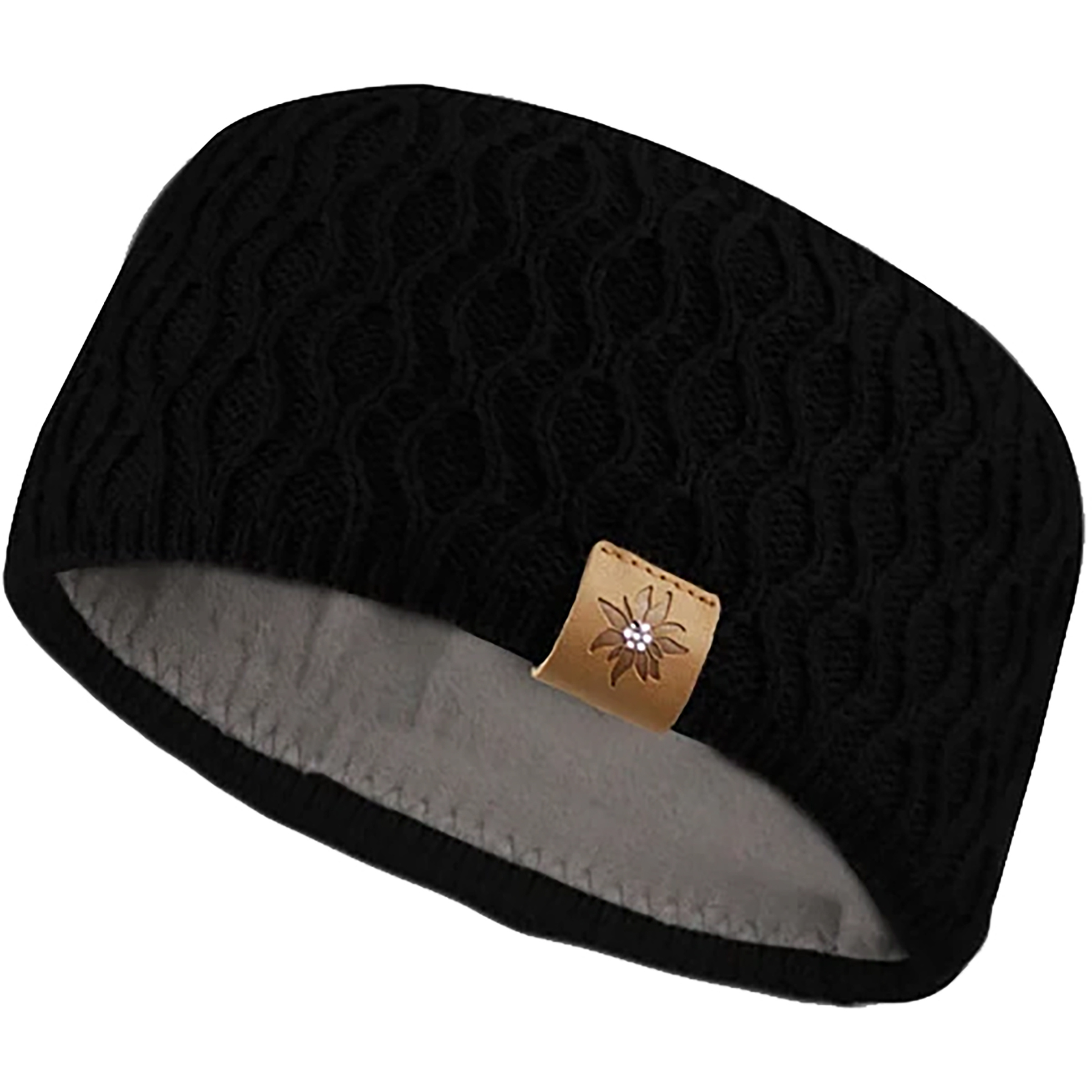 Bavarian Caps Glitzer Damen Stirnbänder schwarz Lifestyle Isolierend