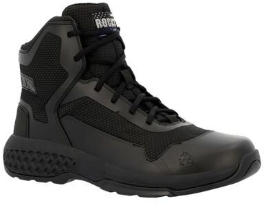 "Rocky Code Blue 6"" Patrol Boot - Mens 11.5 Black Boot W"