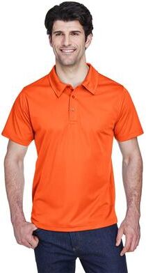Team 365 TT21 Men's Command Snag Protection Polo Shirt in Sport Orange size 3XL   Polyester