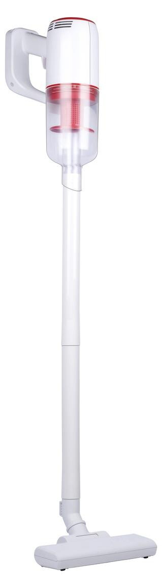 Dirt Devil 2-in-1 Steelstofzuiger en Kruimeldief DD9001 - Draadloze Zakloze Stofzuiger met 80 W Vermogen - Wit/Rood