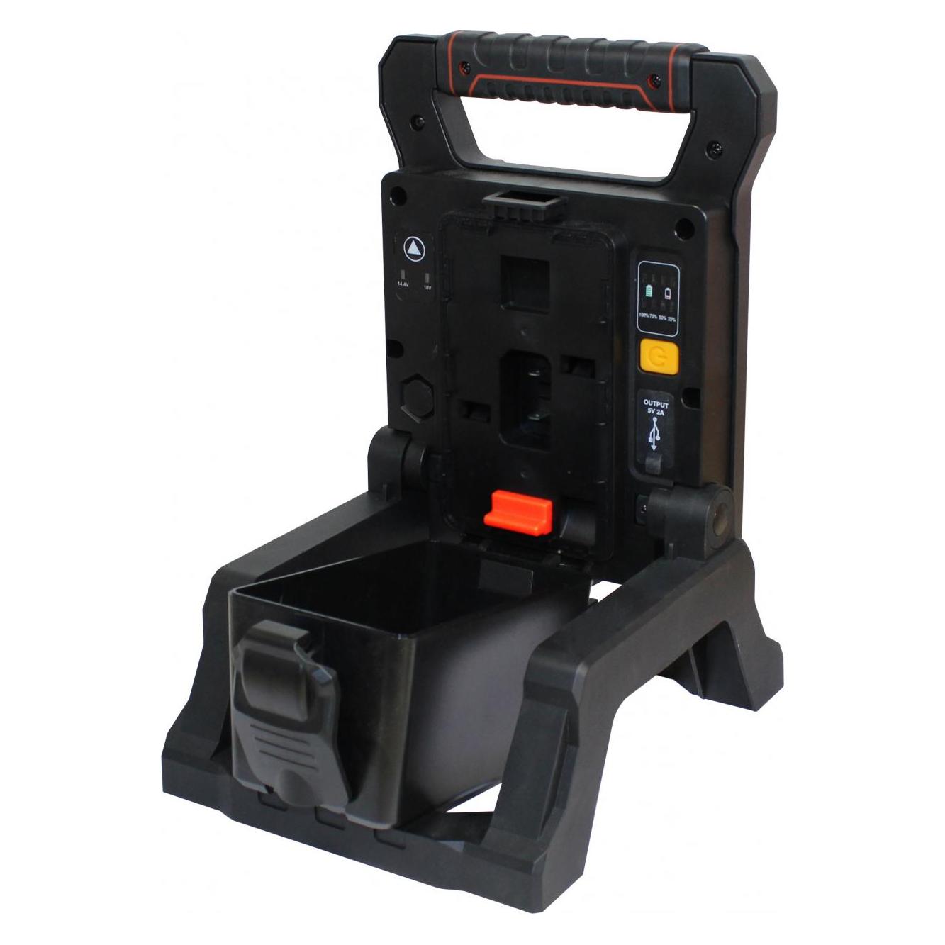 Synergy 21 LED Multi Battery Baustrahler 30W 3600lm KW IP54 - mit Magnetfuss (3600 lm) (S21-MBA-30)