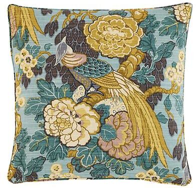 "Avino Floral Pillow - 12"" x 20"" - Ballard Designs"