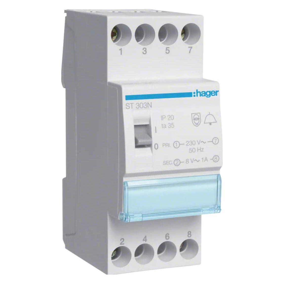 Hager Klingeltrafo (ST303N)