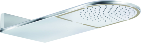 Kludi A-qa Kopfbrause 6487005-00 chrom, 250mm, 1 Strahlart
