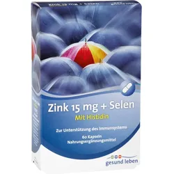 Gesund Leben Zink 15mg + Selen 60 ST