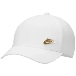 NIKE Club Dri-FIT Cap mit Metalllogo 100 - white/metallic gold M/L