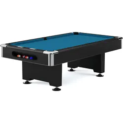 Automaten Hoffmann Billardtisch Billardtisch Club Pro III in Schwarz (198 x 99 cm)
