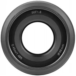 Yongnuo Festbrennweite YN50mm F/1.8S DA DSM II – Sony E-Mount (Sony E, APS-C / DX), Objektiv, Schwarz
