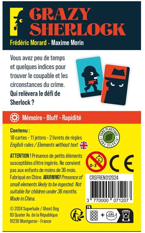 Superlude Feux Follets - Crazy Sherlock