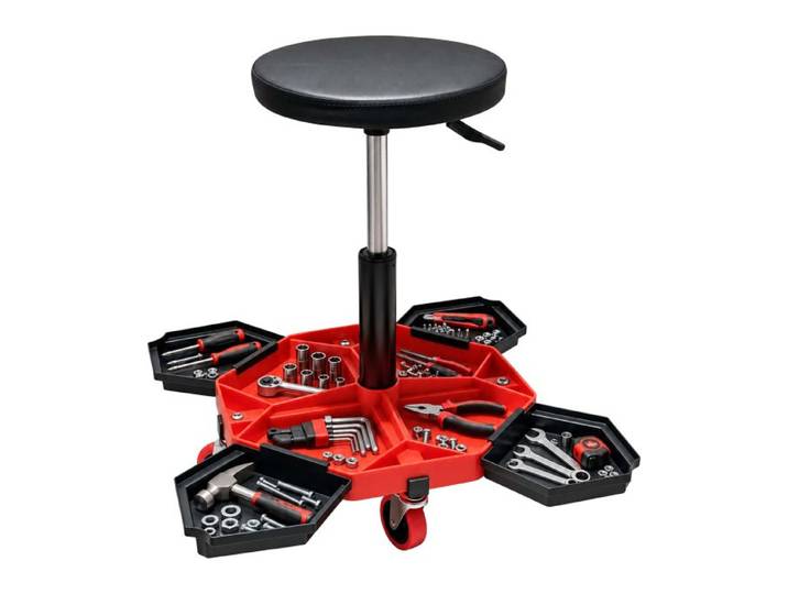 Relaxdays Tabouret d'atelier réglable