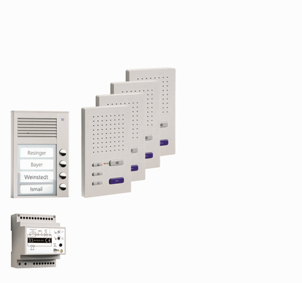 TCS Paketlösung AP 4WE z.hoererl.Freisprech. PPAF04-E PPAF04-EN/02