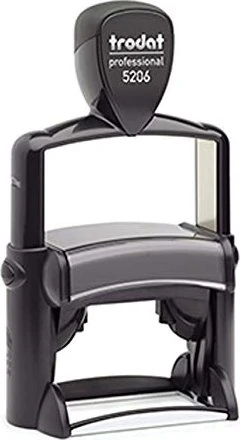 trodat Textstempel, individualisierbar 5206 IBAN selbstfärbend schwarz ohne Logo