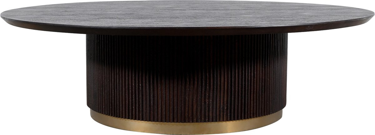PTMD Collection Xelle salontafel zwart 125 cm