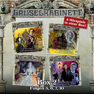 Gruselkabinett - Folgen 5, 6, 7, 10 - Henry James,Edward Bulwer-Lytton,Friedrich Laun,Robert Louis Stevenson, Audio, 4049709935608