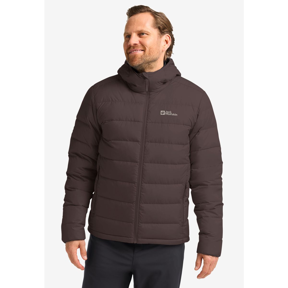 Jack Wolfskin Ather Down Hoody M RDS peat (D0108) 4XL 1207671_D0108_A18