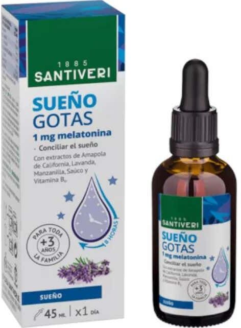 Santiveri Sueño 1 mg Melatonina 45 ml