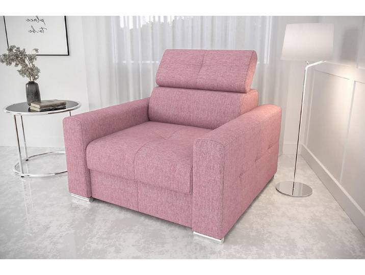 Xlmoebel Sessel Roter Loungesessel aus hochwertigem Textil für modernes Wohnen (Sessel), Hergestellt in Europa