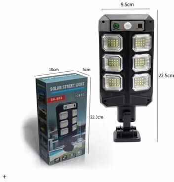 Uplift Picks Solar Motion Sensor Street Light For Waterproof Outdoor Garden Security Lighting 72 Led