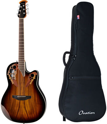 Ovation CelebrityElitePlusCE48P w/bag Koa Burst