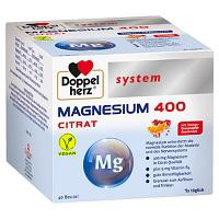 DOPPELHERZ Magnesium 400 Citrat system Granulat 40 St