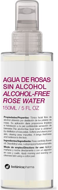 BotánicaPharma Agua de Rosas Sin Alcohol Spray 150 ml
