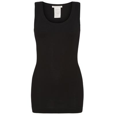 Funktionstop SEAMLESS BASIC "Seamless Basic Top Crush", Damen, Gr. L/XL, schwarz, Obermaterial: 100% Baumwolle, Tops