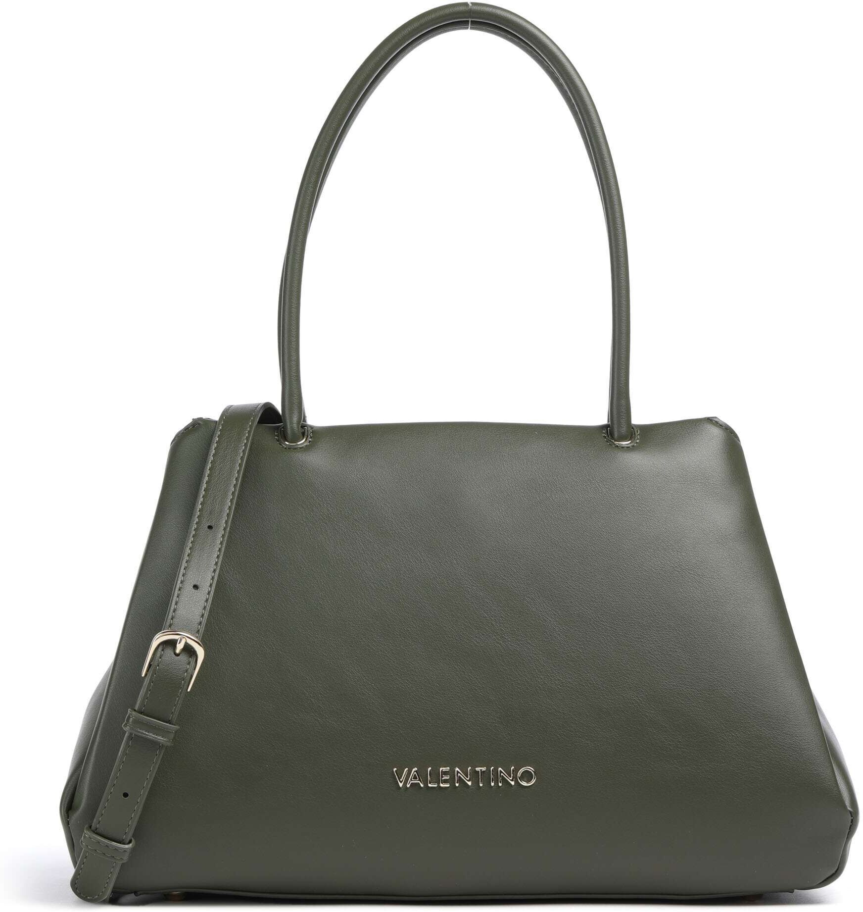 Valentino Bags West Re Schultertasche aus Leder, oliv