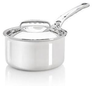 De Buyer Affinity steelpan met deksel, 18 cm