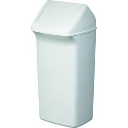 Durable Abfallbehälter Durabin Flip 40l weiß