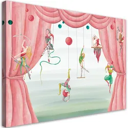 WANDBILD zirkusakrobat