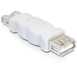 DeLOCK USB A Adapter USB 2.0 A FM Grau