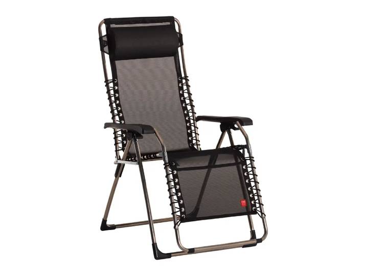 Gartensessel Movida, Fiam, schwarz, Textil