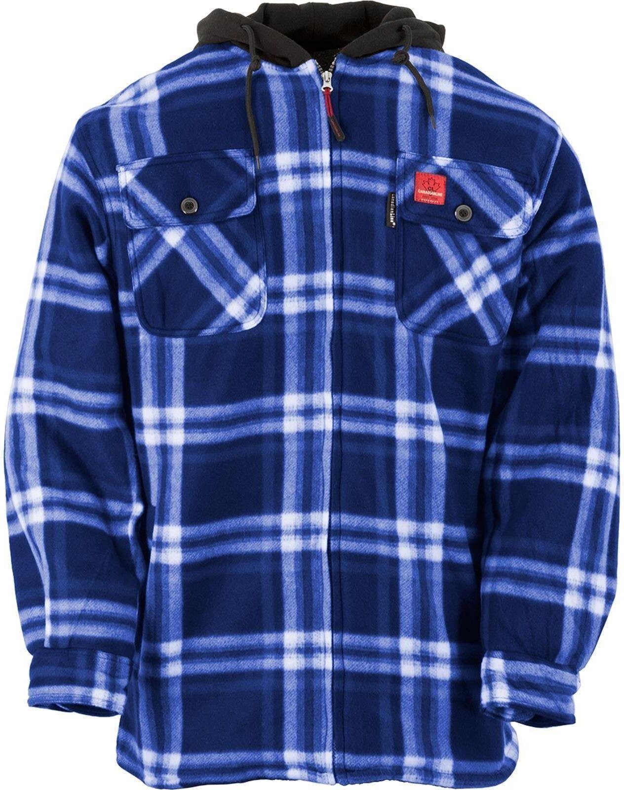 Thermohemd TERRATREND JOB "Thermohemd", Kinder, Gr. L, EURO, schwarz (schwarz, blau), Obermaterial: 100% Polyester PES., Hemden