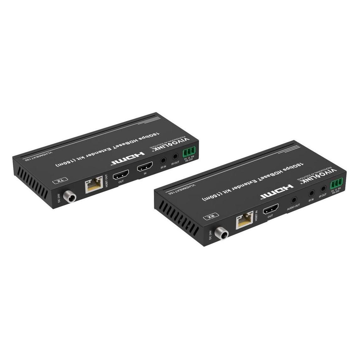Vivolink 18Gbps HDBaseT Extender kit (Extender) (VLHDMIEXT150)