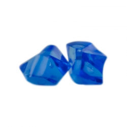 Spielsteine Edelstein - Spielstein - Saphir - Kunststoff - blau - ca. 13 mm 247109