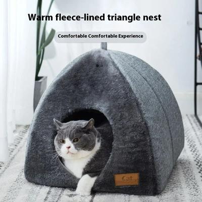 Uplift Essentials Closed Triangle Deep Sleep Cat Tent Cave m