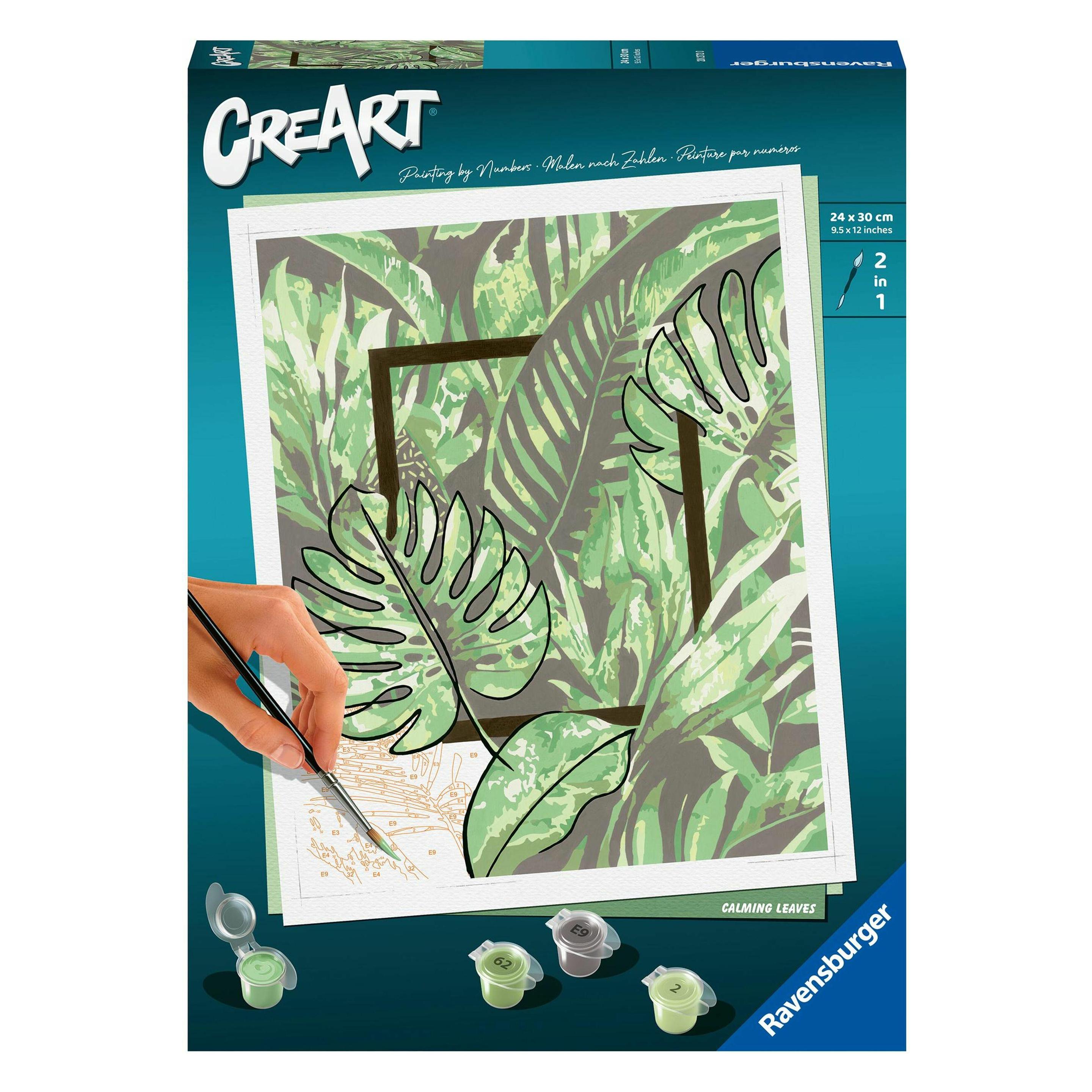 Ravensburger Malen nach Zahlen - Calming Leaves (20272)