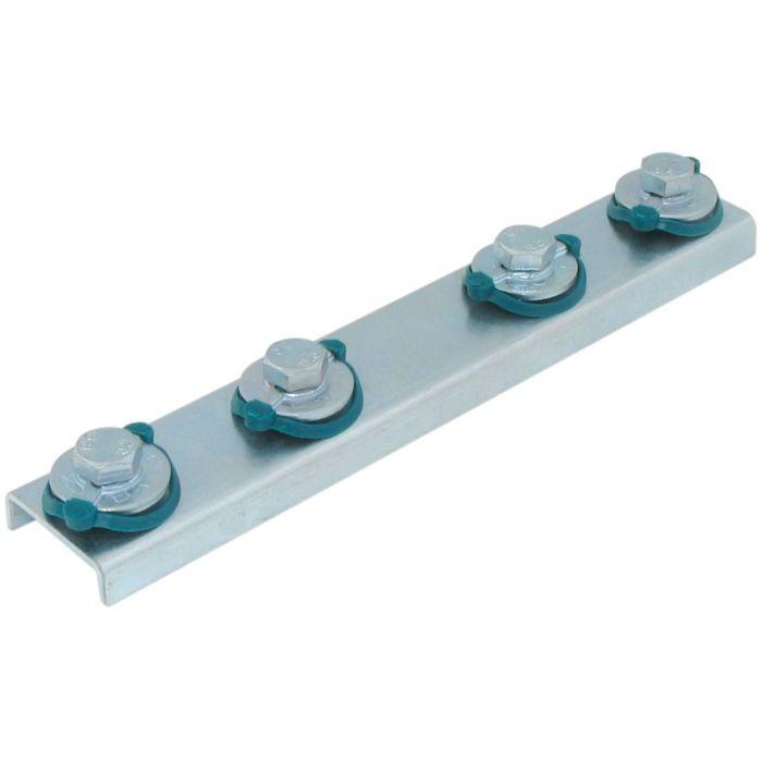 Walraven RapidRail Schienenverbinder 6543001 200mm, für WM0-35, elektrolytisch verzinkt, Stahl