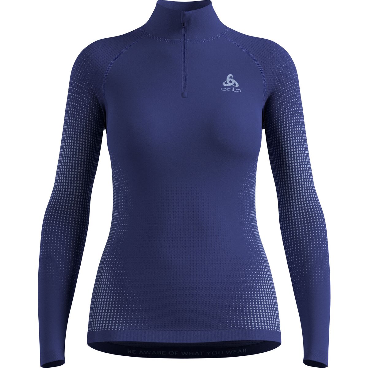 Odlo The Performance Warm Base Layer Half-zip skipper blue (21119) S 196221-21119-S