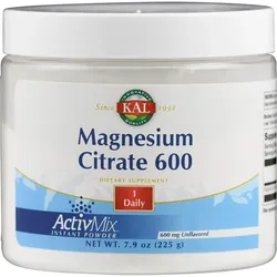 Magnesium Citrat 600 mg Crystal-Magnesium Kal 225 G